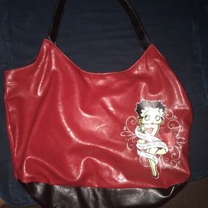 Betty Boop red bag❤️